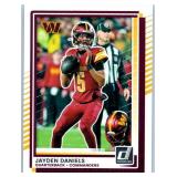 Jayden Daniels - 2002 Press Pass, 2024 Rookies & Stars, 2025 Absolute, 2025 Donruss, 2025 Mosaic