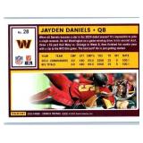 Jayden Daniels - 2002 Press Pass, 2024 Rookies & Stars, 2025 Absolute, 2025 Donruss, 2025 Mosaic