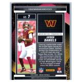 Jayden Daniels - 2002 Press Pass, 2024 Rookies & Stars, 2025 Absolute, 2025 Donruss, 2025 Mosaic