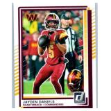 Jayden Daniels - 2002 Press Pass, 2024 Rookies & Stars, 2025 Absolute, 2025 Donruss, 2025 Mosaic
