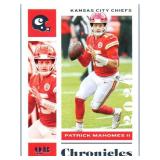 Patrick Mahomes II - 2020 Chronicles, 2020 Rookies & Stars, 2020 Score, 2021 Prestige, 2022 Donruss, 2022 Select