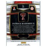 Patrick Mahomes II - 2020 Chronicles, 2020 Rookies & Stars, 2020 Score, 2021 Prestige, 2022 Donruss, 2022 Select