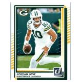 Jordan Love - 2020 Score, 2023 Absolute, 2023 Optic, 2024 Absolute, 2024 Optic, 2025 Donruss