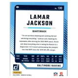 Lamar Jackson - 2021 Chronicles, 2021 Contenders, 2022 Chronicles, 2022 Contenders, 2023 Optic, 2023 Prestige, 2024 Donruss, 2024 Rookies & Stars, 2025 Absolute