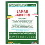 Lamar Jackson - 2021 Chronicles, 2021 Contenders, 2022 Chronicles, 2022 Contenders, 2023 Optic, 2023 Prestige, 2024 Donruss, 2024 Rookies & Stars, 2025 Absolute