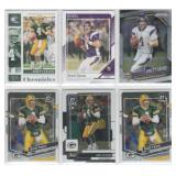 Brett Favre - 2020 Chronicles, 2022 Optic, 2023 Optic, 2023 Prestige, 2024 Donruss, 2025 Prizm
