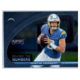Justin Herbert - 2021 Playoff, 2023 Legacy, 2024 Mosaic, 2025 Absolute, 2025 Donruss, 2025 Optic