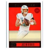 Justin Herbert - 2021 Playoff, 2023 Legacy, 2024 Mosaic, 2025 Absolute, 2025 Donruss, 2025 Optic
