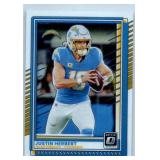 Justin Herbert - 2021 Playoff, 2023 Legacy, 2024 Mosaic, 2025 Absolute, 2025 Donruss, 2025 Optic