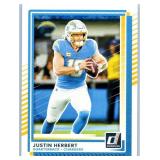 Justin Herbert - 2021 Playoff, 2023 Legacy, 2024 Mosaic, 2025 Absolute, 2025 Donruss, 2025 Optic