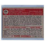 Steve Souchock - 1952 Topps, 1956 Topps