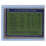 1971 NFC Passing Leaders (Roger Staubach / Greg Landry / Bill Kilmer) - 1971 Topps, 1972 Topps