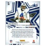 Dak Prescott - 2020 Absolute, 2020 Illusions, 2020 Rookies & Stars, 2021 Score, 2023 Donruss, 2024 Absolute, 2024 Select, 2025 Absolute, 2025 Rookies & Stars
