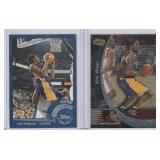 Kobe Bryant - 1998 UD Ionix, 2002 Topps