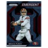 Brock Purdy - 2022 Chronicles, 2023 Prizm, 2023 Zenith, 2024 Phoenix, 2025 Donruss