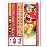 Brock Purdy - 2022 Chronicles, 2023 Prizm, 2023 Zenith, 2024 Phoenix, 2025 Donruss