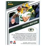 Christian Watson - 2022 Optic, 2023 Absolute, 2023 Donruss, 2023 Optic, 2024 Prizm, 2025 Mosaic