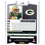 Christian Watson - 2022 Optic, 2023 Absolute, 2023 Donruss, 2023 Optic, 2024 Prizm, 2025 Mosaic