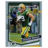 Christian Watson - 2022 Optic, 2023 Absolute, 2023 Donruss, 2023 Optic, 2024 Prizm, 2025 Mosaic