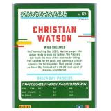 Christian Watson - 2022 Optic, 2023 Absolute, 2023 Donruss, 2023 Optic, 2024 Prizm, 2025 Mosaic