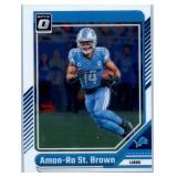 Amon-Ra St. Brown - 2021 Donruss, 2021 Prestige, 2021 Prizm, 2023 Donruss, 2024 Mosaic, 2024 Optic