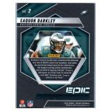 Saquon Barkley - 2020 Mosaic, 2021 Contenders, 2022 Contenders, 2023 Donruss, 2025 Absolute, 2025 Donruss, 2025 Mosaic, 2025 Phoenix, 2025 Rookies & Stars