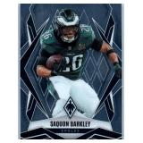 Saquon Barkley - 2020 Mosaic, 2021 Contenders, 2022 Contenders, 2023 Donruss, 2025 Absolute, 2025 Donruss, 2025 Mosaic, 2025 Phoenix, 2025 Rookies & Stars