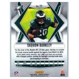 Saquon Barkley - 2020 Mosaic, 2021 Contenders, 2022 Contenders, 2023 Donruss, 2025 Absolute, 2025 Donruss, 2025 Mosaic, 2025 Phoenix, 2025 Rookies & Stars