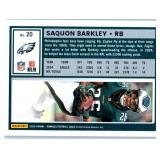 Saquon Barkley - 2020 Mosaic, 2021 Contenders, 2022 Contenders, 2023 Donruss, 2025 Absolute, 2025 Donruss, 2025 Mosaic, 2025 Phoenix, 2025 Rookies & Stars