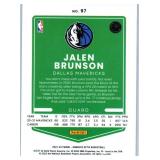 Jalen Brunson - 2021 Illusions, 2021 Optic, 2022 Optic, 2024 Hoops, 2024 Select