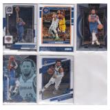 Jalen Brunson - 2021 Illusions, 2021 Optic, 2022 Optic, 2024 Hoops, 2024 Select