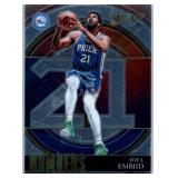 Joel Embiid - 2021 Prizm, 2021 Select, 2022 Optic, 2024 Totally Certified