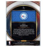 Joel Embiid - 2021 Prizm, 2021 Select, 2022 Optic, 2024 Totally Certified