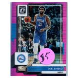 Joel Embiid - 2021 Prizm, 2021 Select, 2022 Optic, 2024 Totally Certified