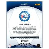 Joel Embiid - 2021 Prizm, 2021 Select, 2022 Optic, 2024 Totally Certified