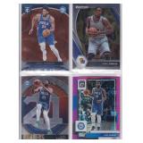 Joel Embiid - 2021 Prizm, 2021 Select, 2022 Optic, 2024 Totally Certified