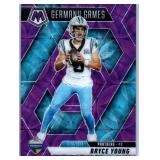Bryce Young - 2023 Contenders, 2023 Donruss, 2024 Donruss, 2024 Prizm, 2024 Rookies & Stars, 2025 Donruss, 2025 Mosaic