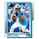 Bryce Young - 2023 Contenders, 2023 Donruss, 2024 Donruss, 2024 Prizm, 2024 Rookies & Stars, 2025 Donruss, 2025 Mosaic
