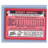 Bobby Bonilla - 1985 Topps, 1986 Topps, 1986 Topps Traded