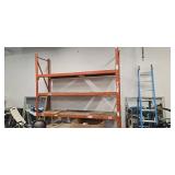 Heavy-Duty Pallet Rack (Rack Only)—Contents on the rack or around the rack are not part of this auction.  Dimensions: 114" L x 27" W x 120" H.