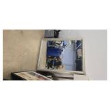 Lot of 11 Large Mirrors in wooden frame ( Dimensions: 46"W x 58"H).