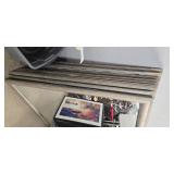 Lot of 11 Large Mirrors in wooden frame ( Dimensions: 46"W x 58"H).