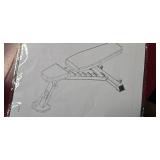 One Commercial slanted Bench (NEW)