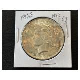 1923 Peace Dollar