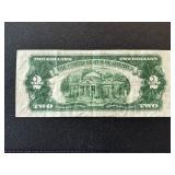 1928 D Red Seal $2 Dollar Note