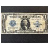 1923 Blue Seal $1 Dollar Silver Certificate