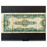 1923 Blue Seal $1 Dollar Silver Certificate