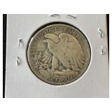 1945-D Walking Liberty Half Dollar
