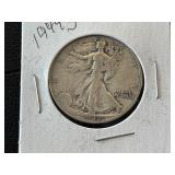 1942-S Walking Liberty Half Dollar