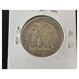 1947-D Walking Liberty Half Dollar